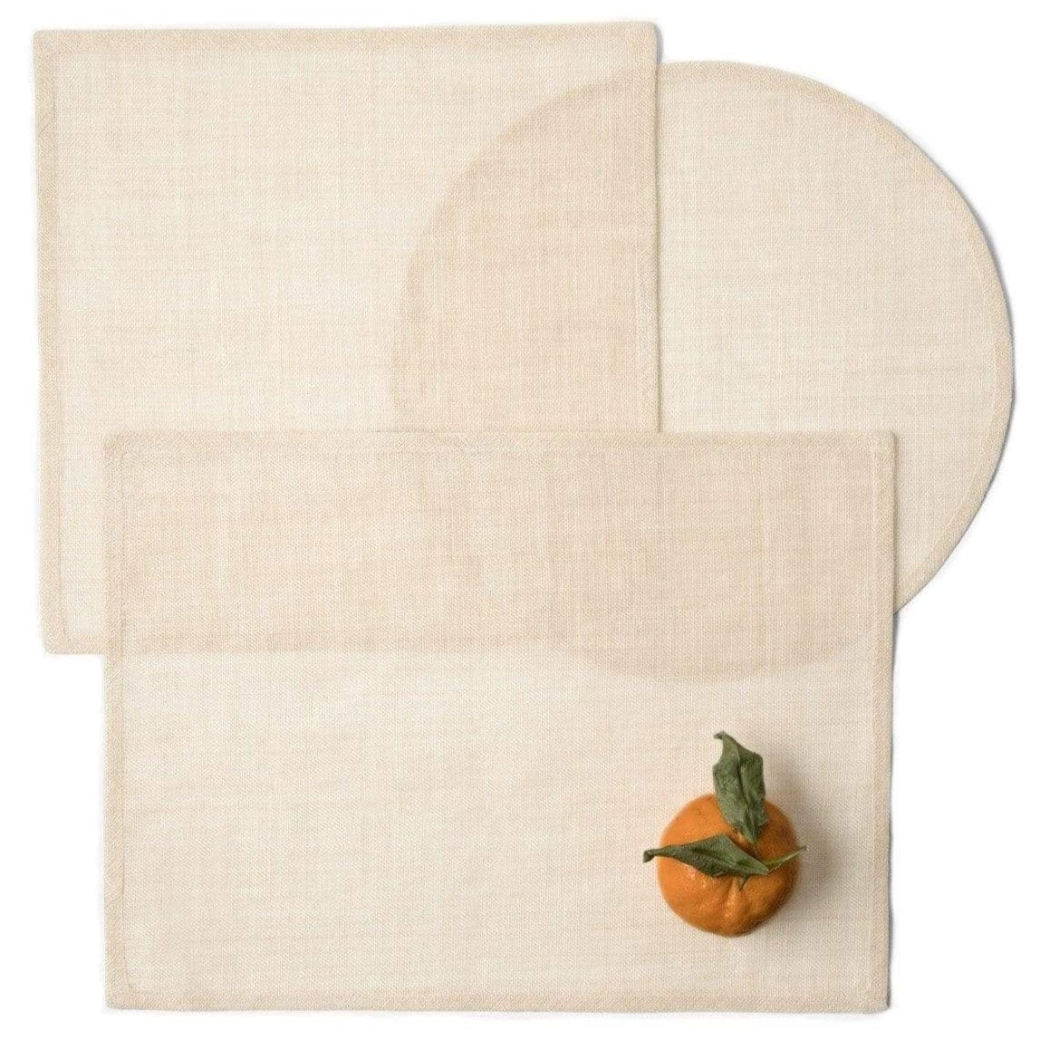 Blue Pheasant June Placemat - Flax Pillow & Decor