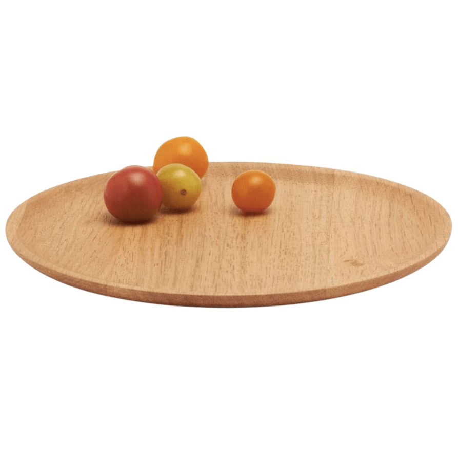 Blue Pheasant Kennedy Oak Wood Dinnerware (Pack of 4) Pillow & Decor