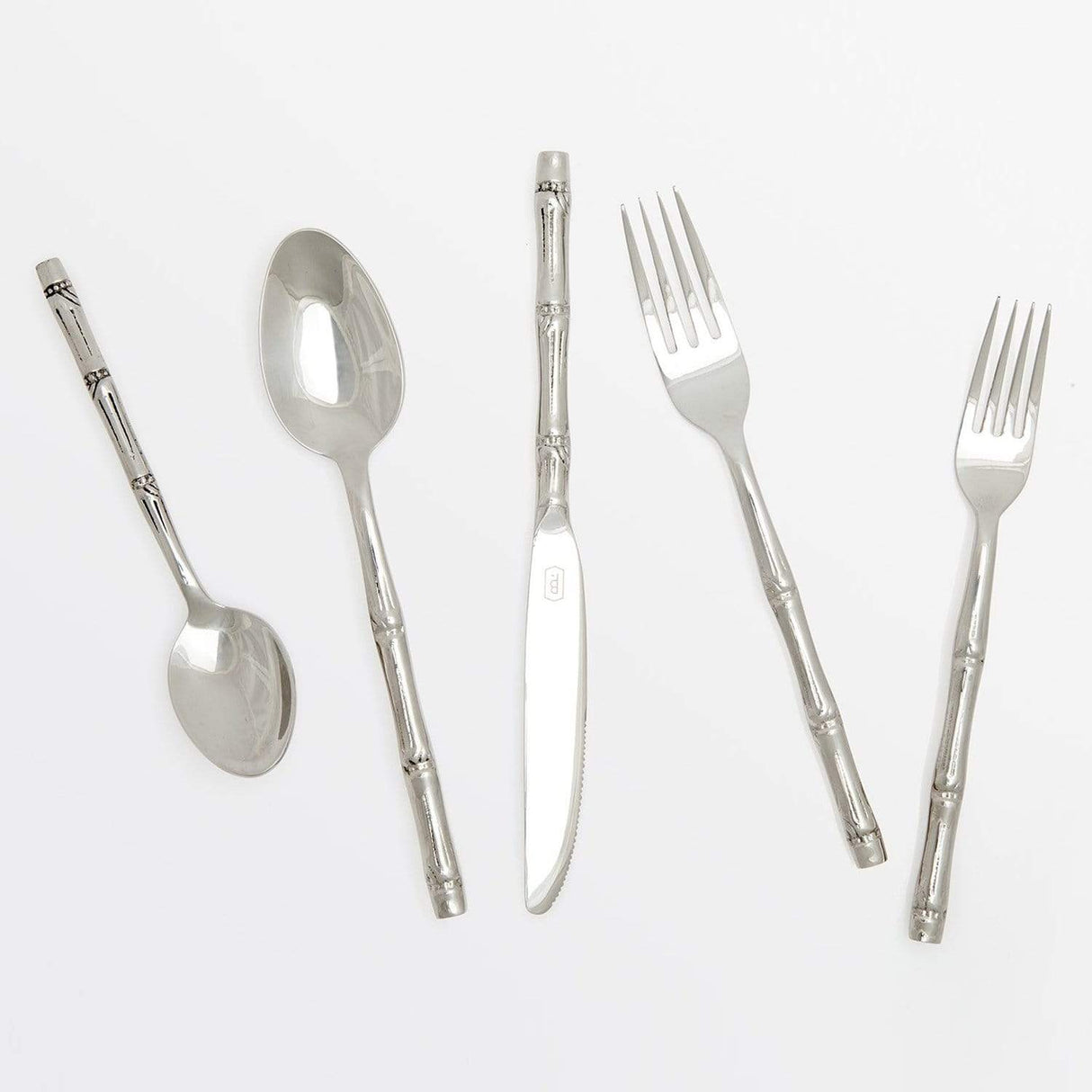 Blue Pheasant Liliana Polished Silverware (5 Piece Set) - Silver Decor Blue-Pheasant-Liliana-Silverware-Silver