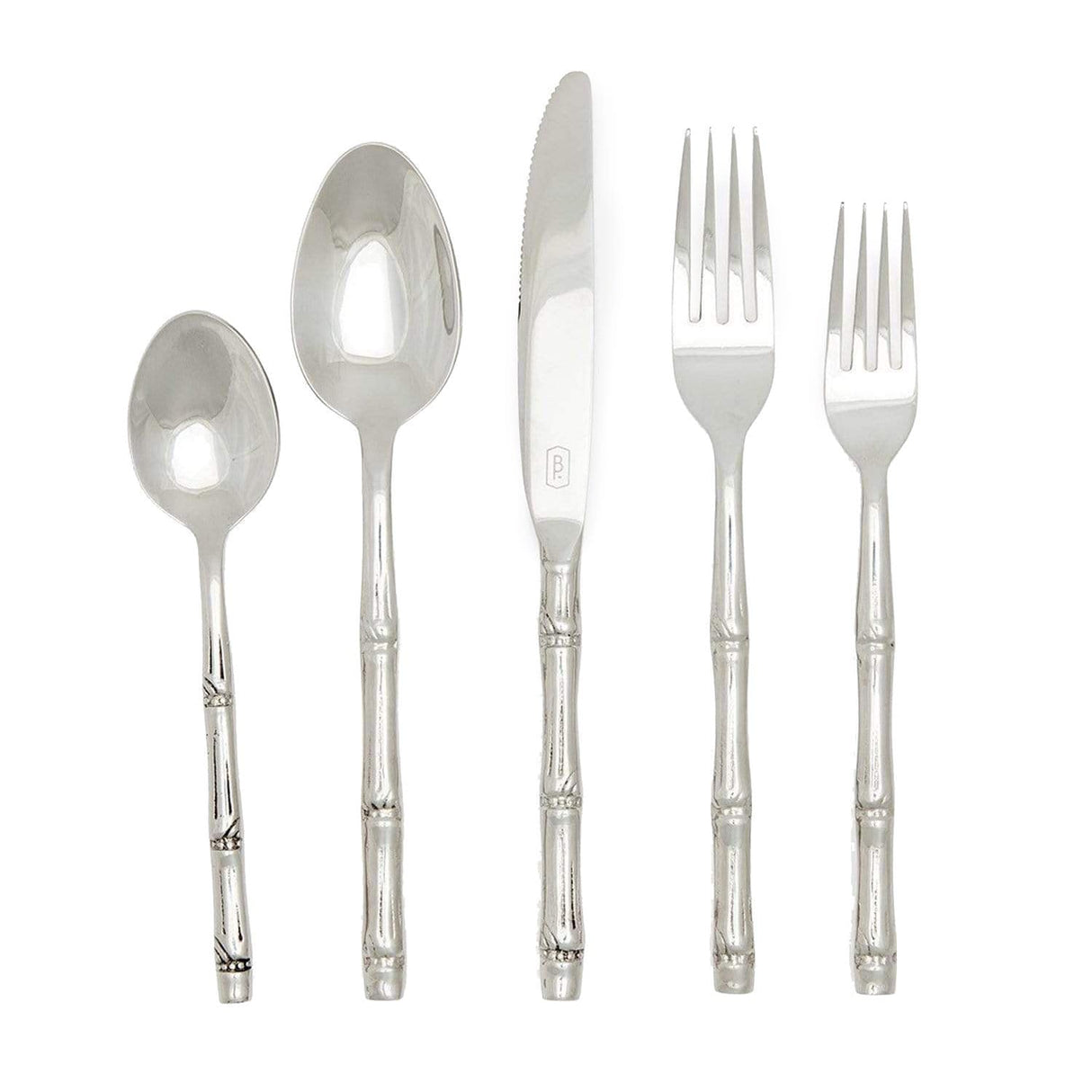 Blue Pheasant Liliana Polished Silverware (5 Piece Set) - Silver Decor Blue-Pheasant-Liliana-Silverware-Silver