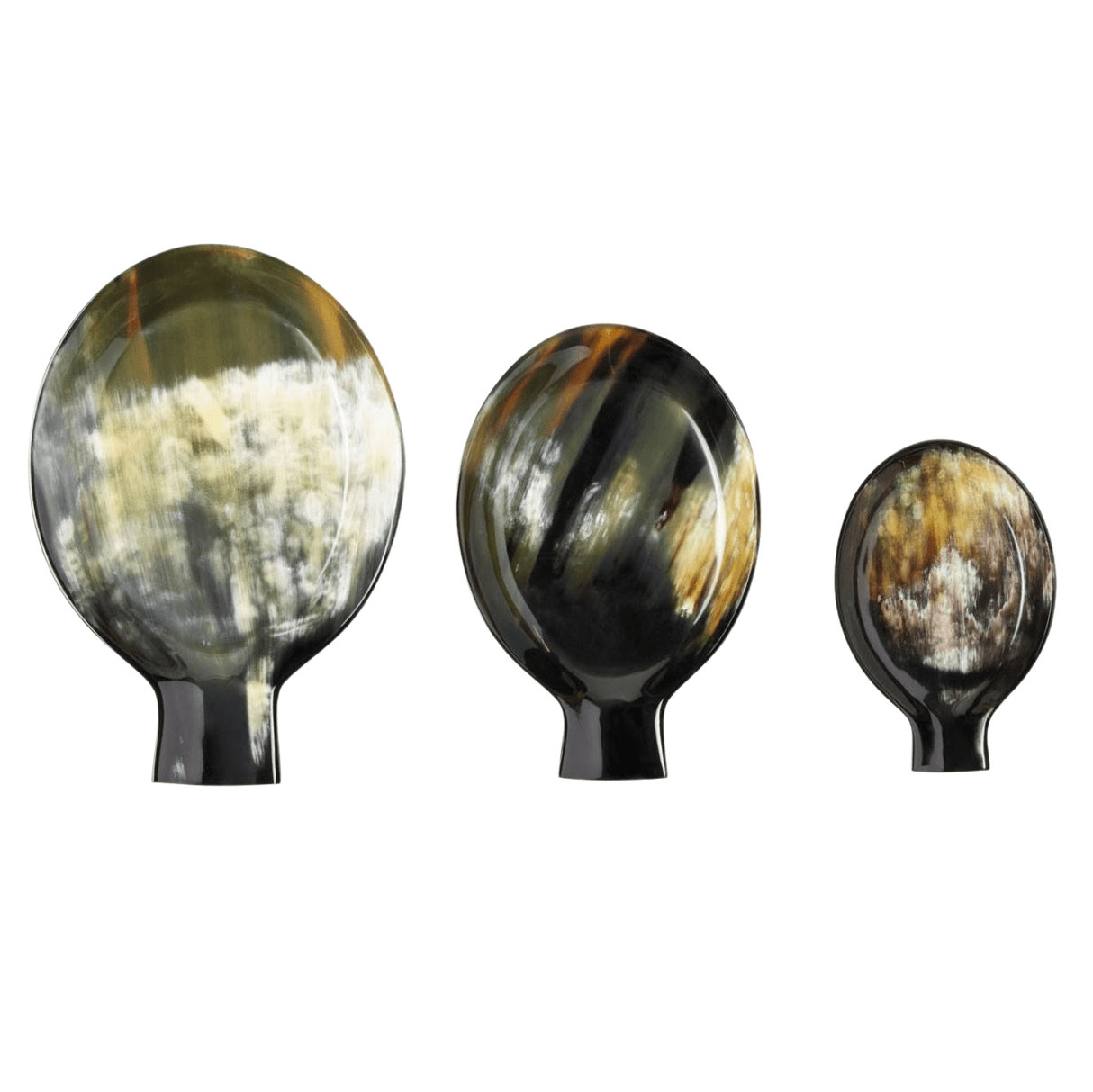 Blue Pheasant Lorant Spoon Rests (Set of 3) Pillow & Decor