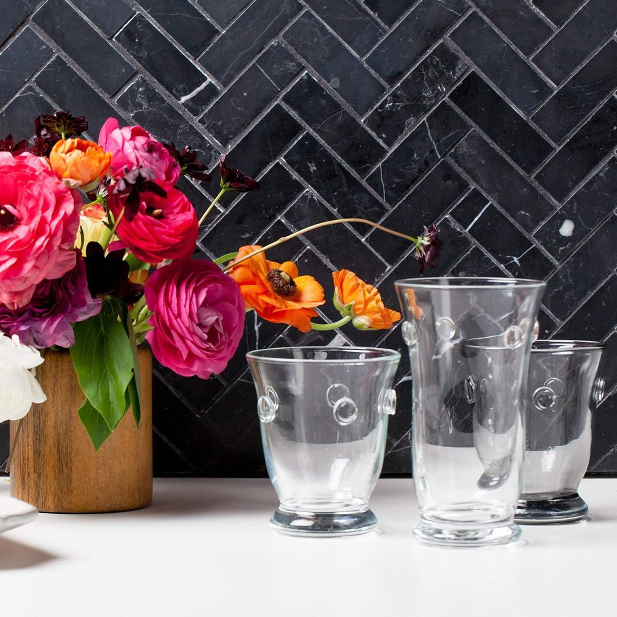 Blue Pheasant Lucia Glassware (Pack of 6) - Clear Decor