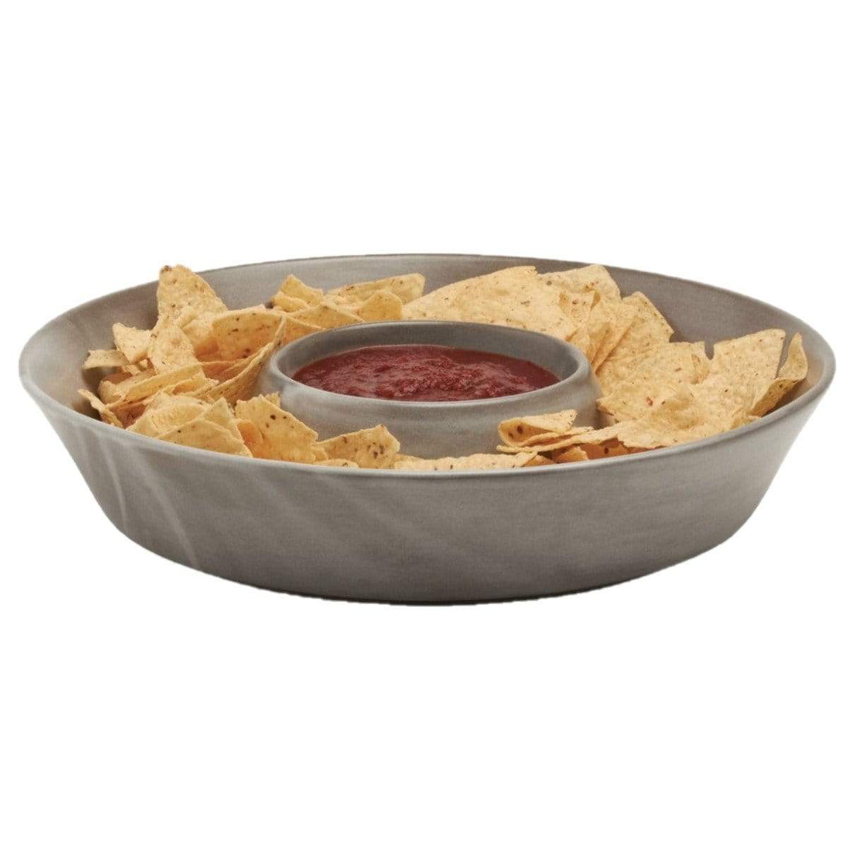 Blue Pheasant Marcus Cement Glaze Chip and Dip Bowl Decor