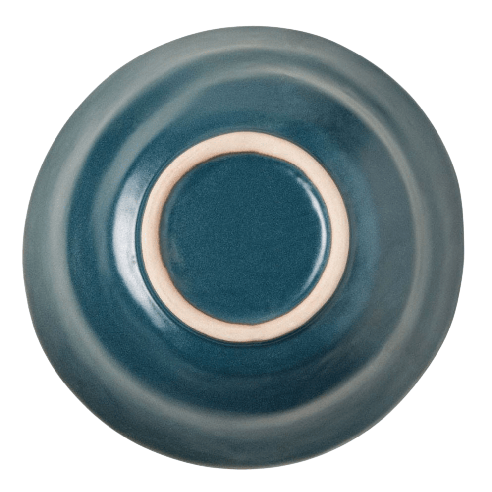 Blue Pheasant Marcus Dinnerware (Pack of 4) - Midnight Teal Pillow & Decor