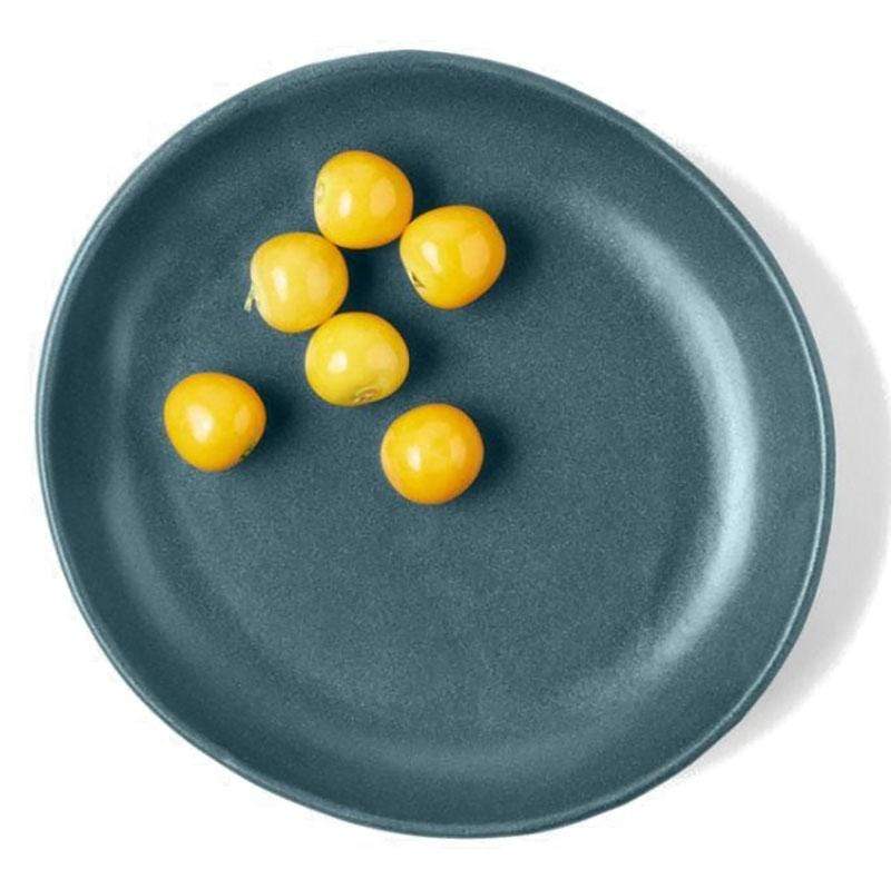 Blue Pheasant Marcus Dinnerware (Pack of 4) - Midnight Teal Pillow & Decor blue-pheasant-BP003276