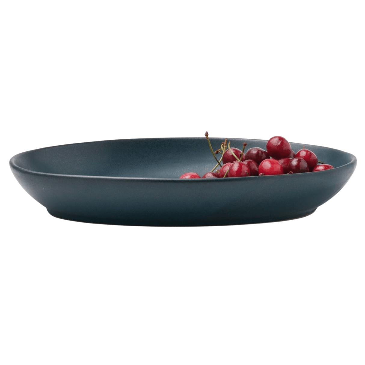 Blue Pheasant Marcus Oval Serving Platter (Pack of 2) - Midnight Teal Pillow & Decor