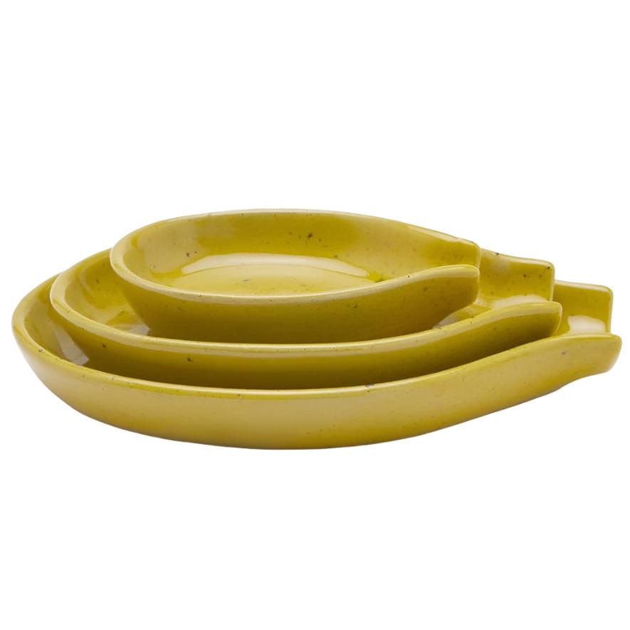 Blue Pheasant Marcus Spoon Rests (Set of 3) Pillow & Decor blue-pheasant-BP003099