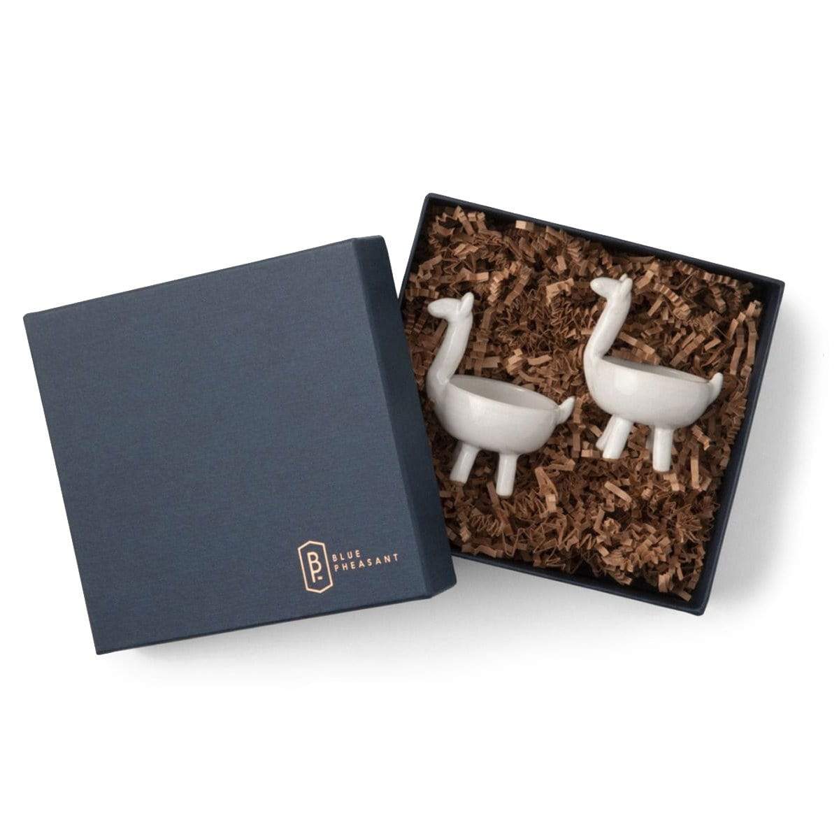 Blue Pheasant Percy Pinch Bowls (Pack of 2) Pillow & Decor blue-pheasant-TACPERCY-WHT-PNB