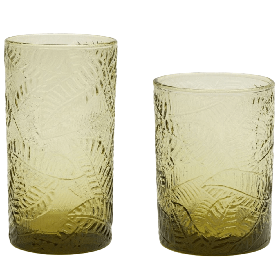 Blue Pheasant Peyton Glassware (Pack of 6) - Sage Pillow & Decor