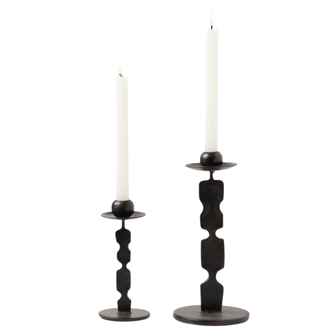 Blue Pheasant Quentin Candle Holders (Set of 2) Pillow & Decor blue-pheasant-BP003377