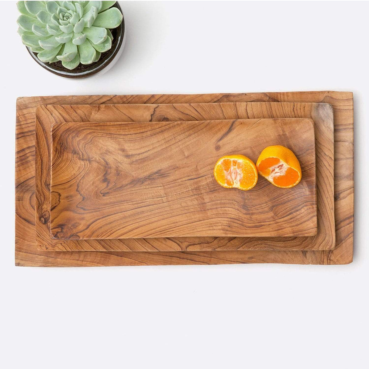 Blue Pheasant Rowan Trays (Set of 3) Decor Blue-Pheasant-rowan-Trays