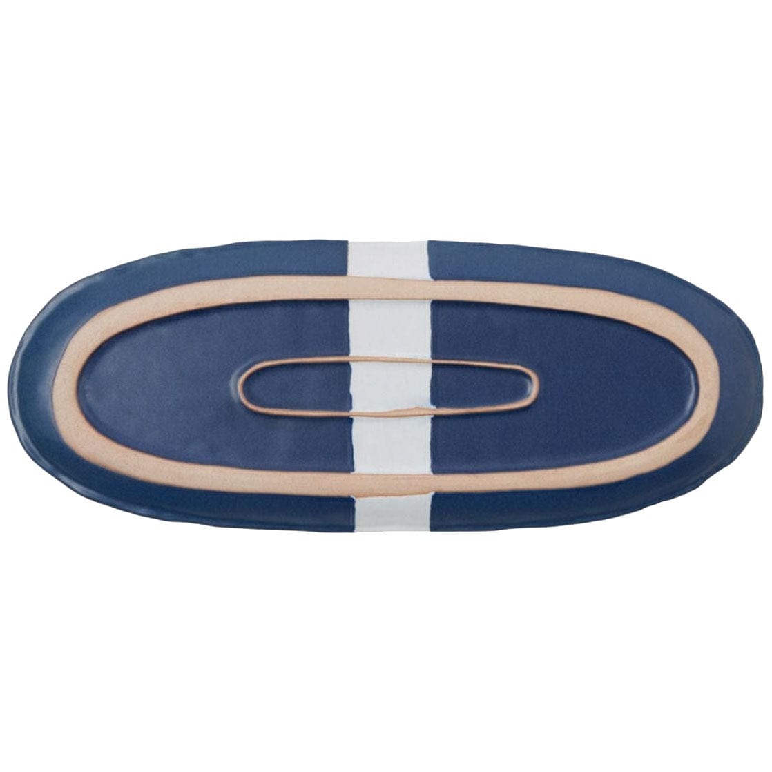 Blue Pheasant Scott Oval Serving Platters (Set of 2) Pillow & Decor blue-pheasant-BP003725