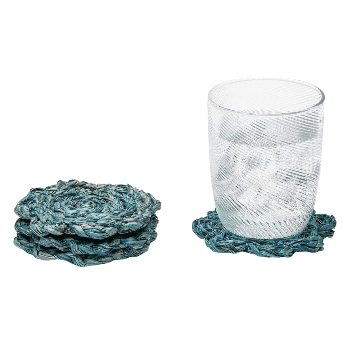 Blue Pheasant Vera Coaster Set Decor