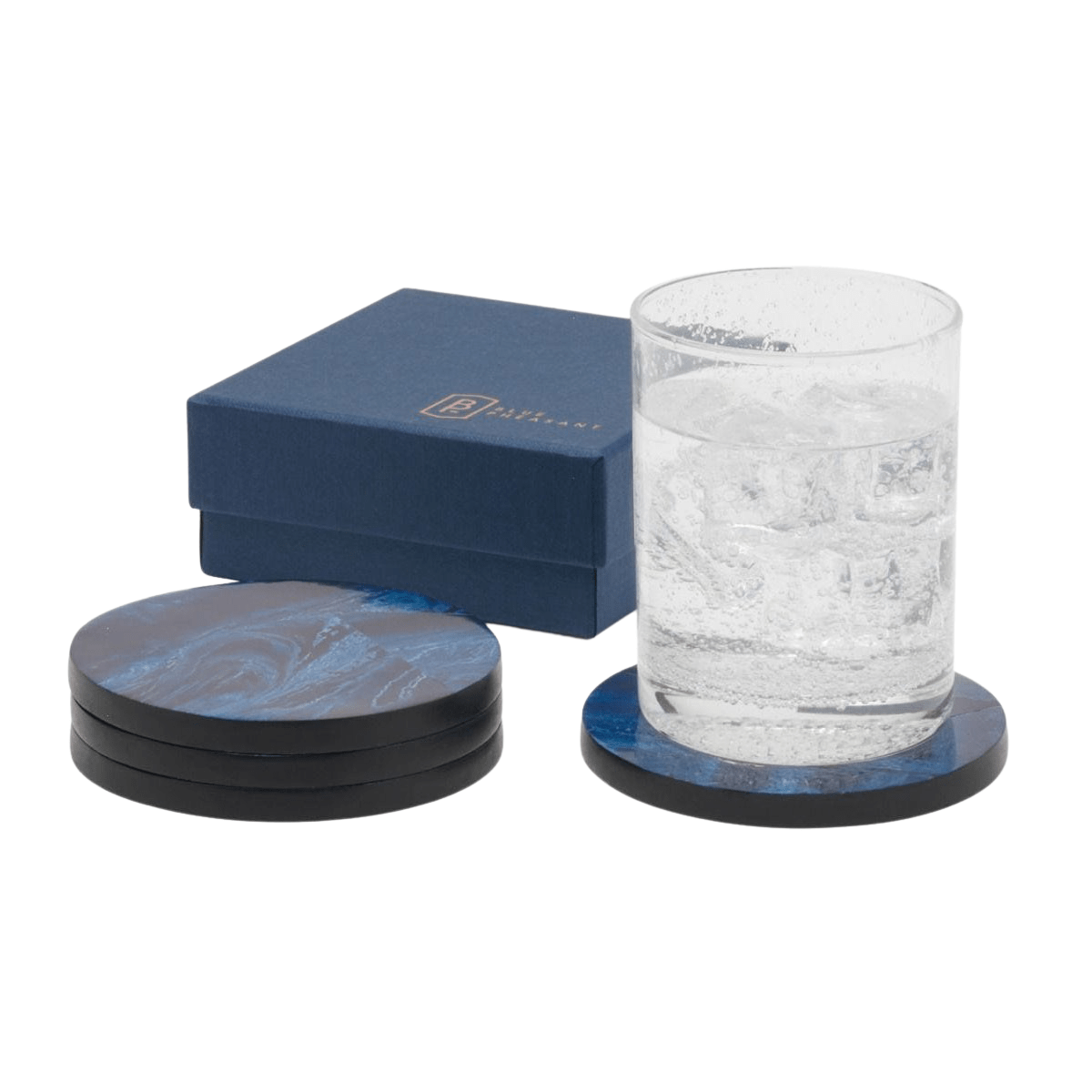 Blue Pheasant Vincent Coasters (Set of 4) Pillow & Decor