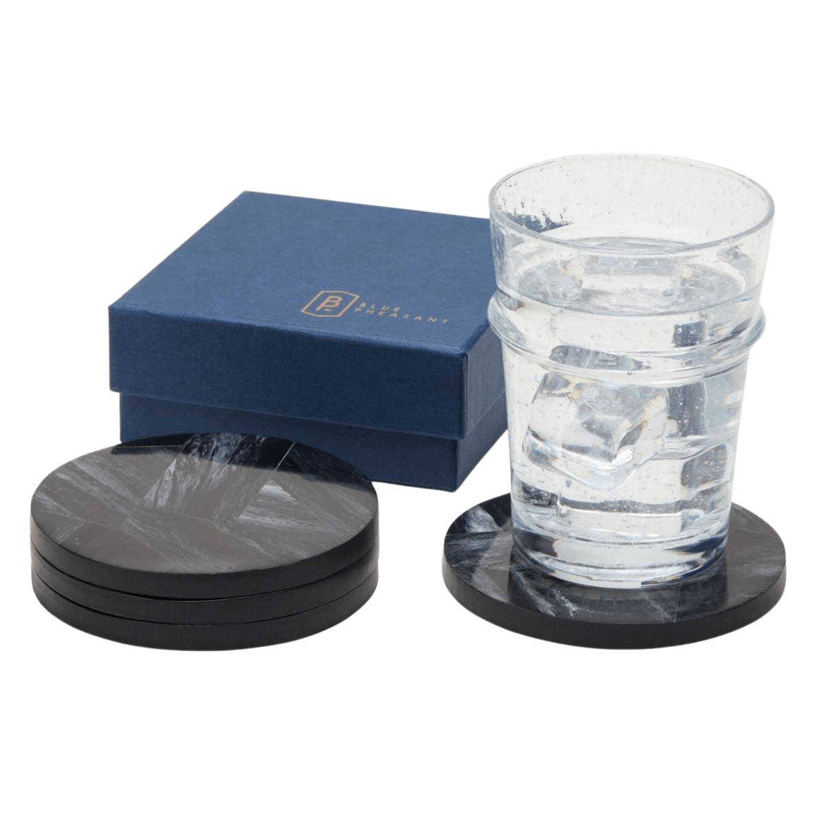 Blue Pheasant Vincent Coasters (Set of 4) Pillow & Decor