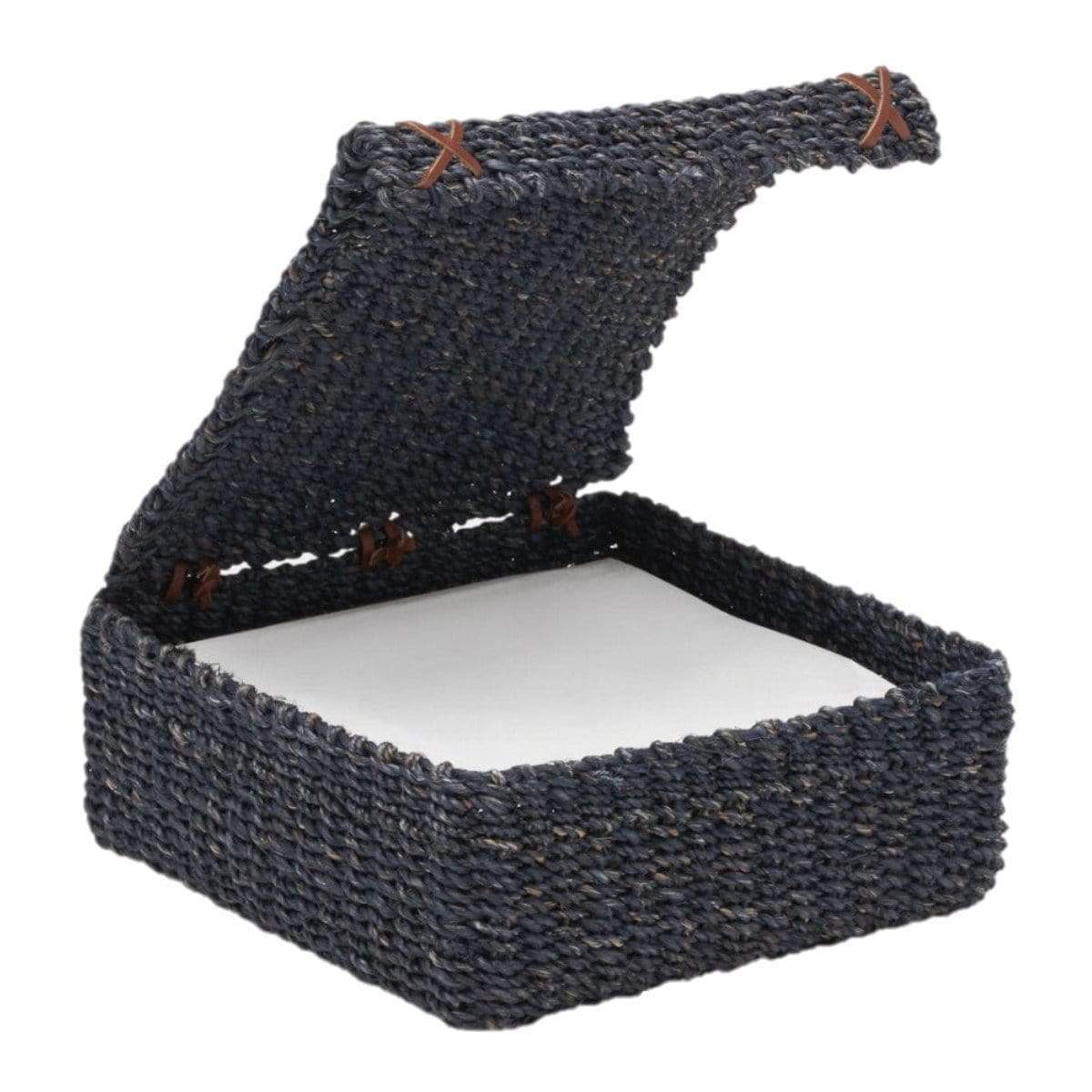 Blue Pheasant Voru Navy Napkin Holder Pillow & Decor