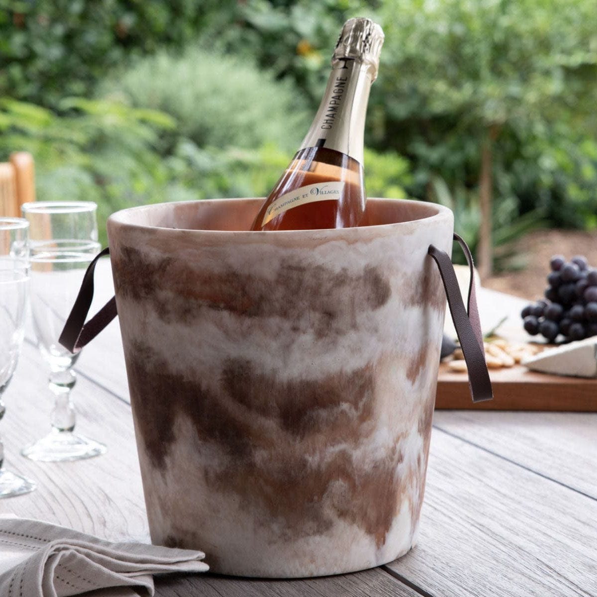 Blue Pheasant Wesley Ice Bucket Pillow & Decor