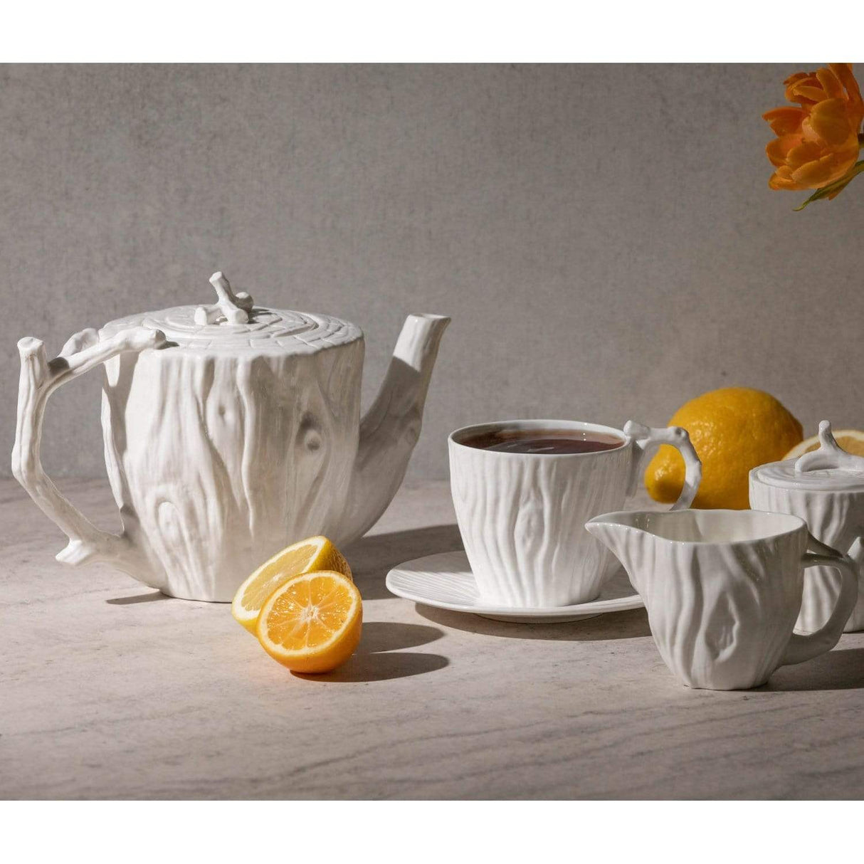 Blue Pheasant Willa Teapot Set Decor