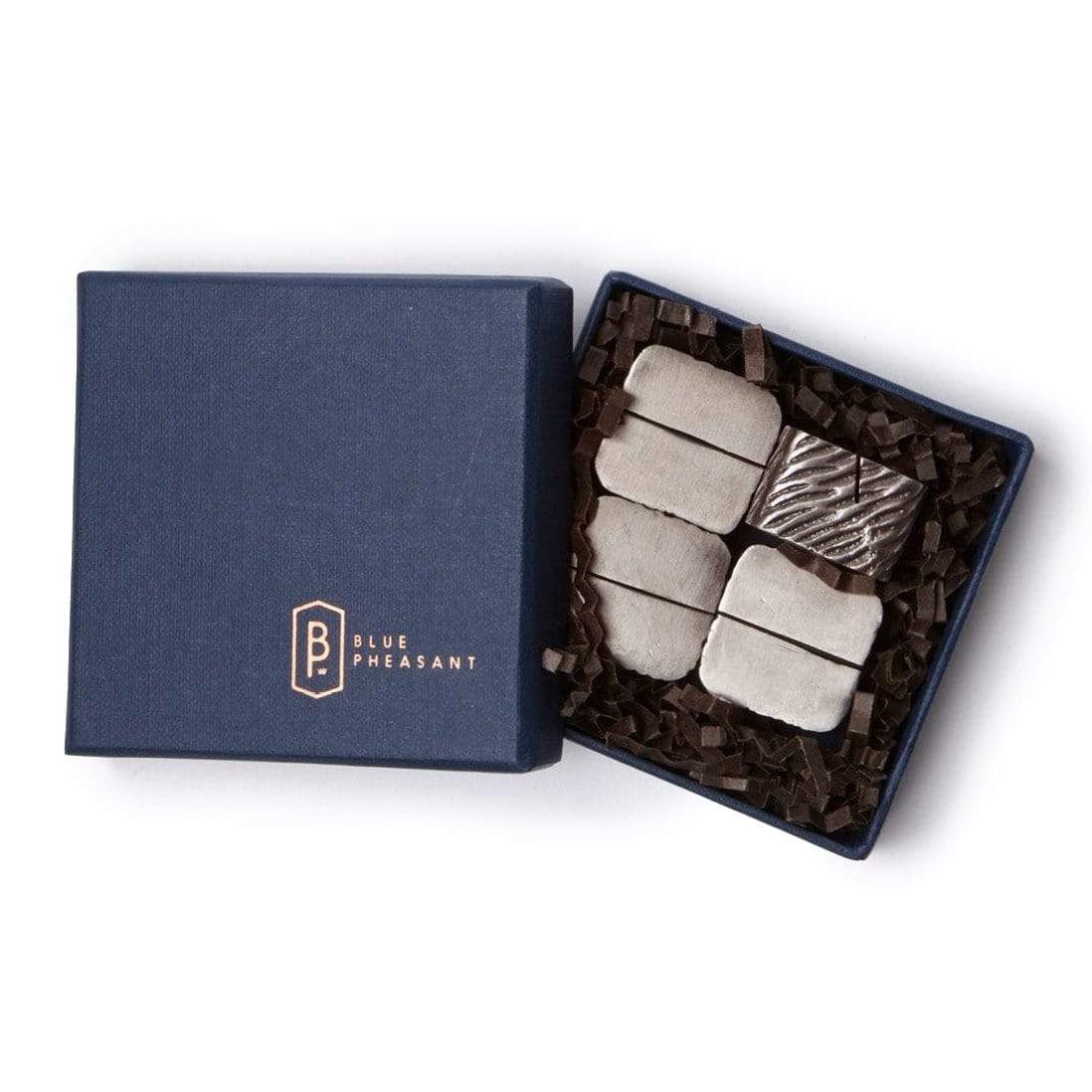 Blue Pheasant Zachary Cardholder (Set of 4) - Pewter Decor Blue-Pheasant-Zachary-Cardholder-Pewter