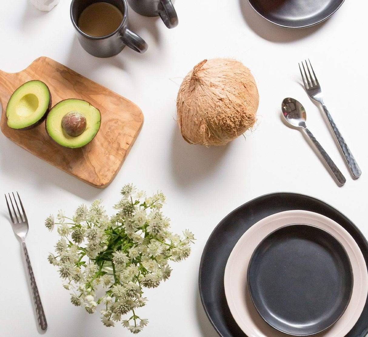 Blue Pheasant Zora Flatware Set Pillow & Decor blue-pheasant-BP000360