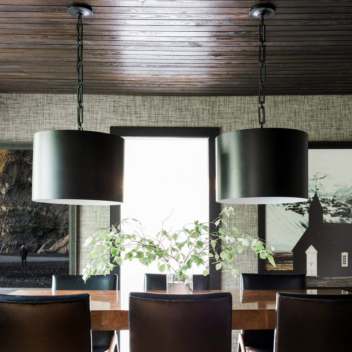 Brian Patrick Flynn for Crystorama Alston 6 Light Matte Black Chandelier Lighting crystorama-8686-MK 00633779034497