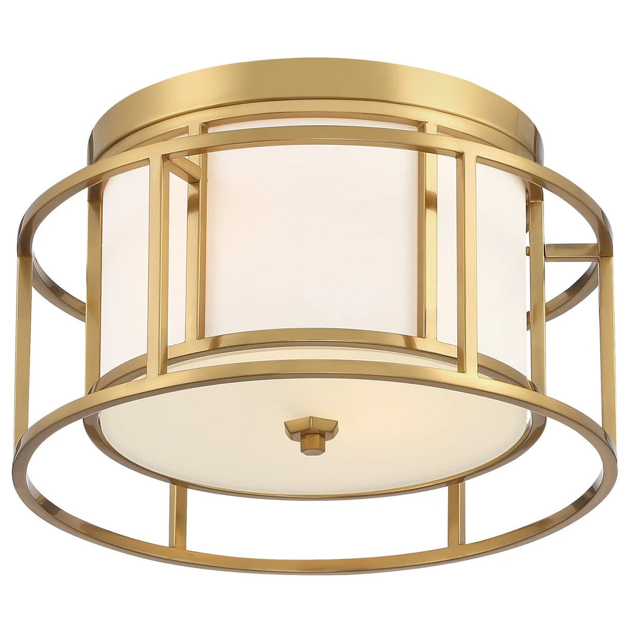 Brian Patrick Flynn for Crystorama Hulton 2 Light Hulton Ceiling Mount Lighting crystorama-9590-LG