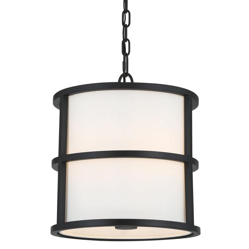 Brian Patrick Flynn for Crystorama Hulton 3 Light Pendant Lighting crystorama-593-MK