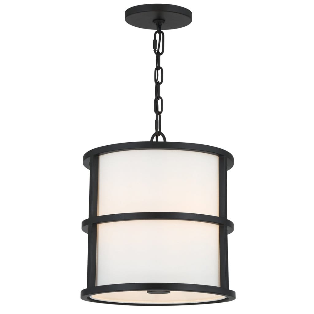 Brian Patrick Flynn for Crystorama Hulton 3 Light Pendant Lighting crystorama-593-MK