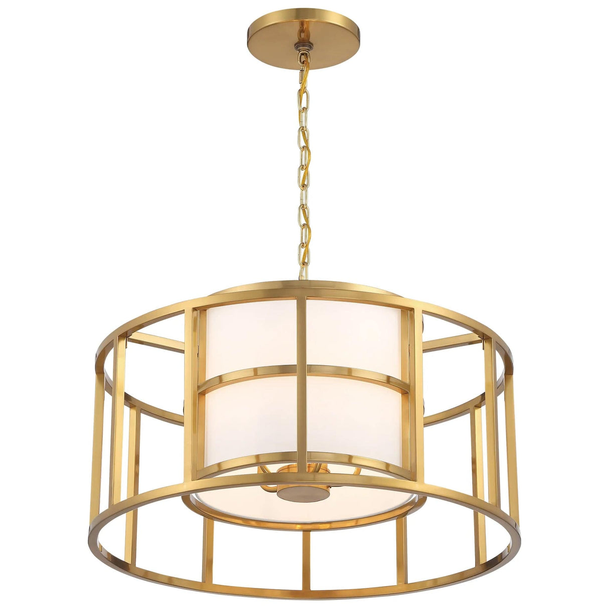 Brian Patrick Flynn for Crystorama Hulton 5 Light Matte Black Chandelier Lighting