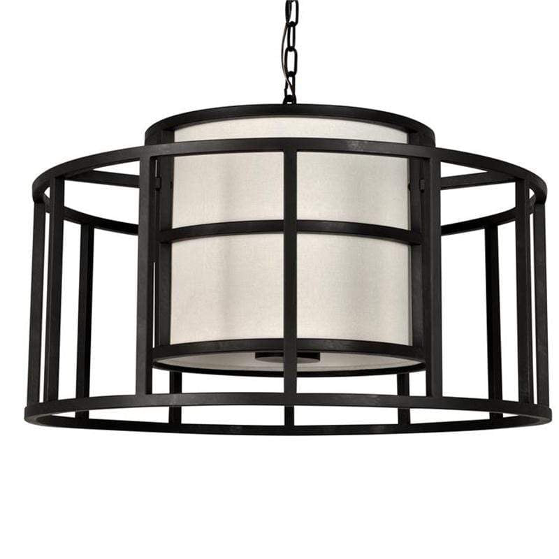 Brian Patrick Flynn for Crystorama Hulton 5 Light Matte Black Chandelier Lighting crystorama-9595-MK 00633779033940