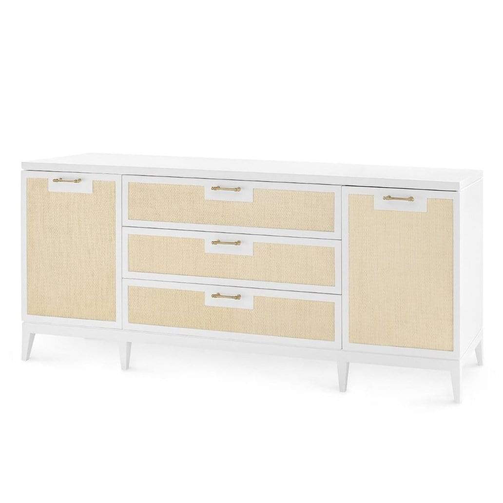 Villa & House Astor 3-Drawer and 2-Door Cabinet - White Furniture villa-house-AST-450-09