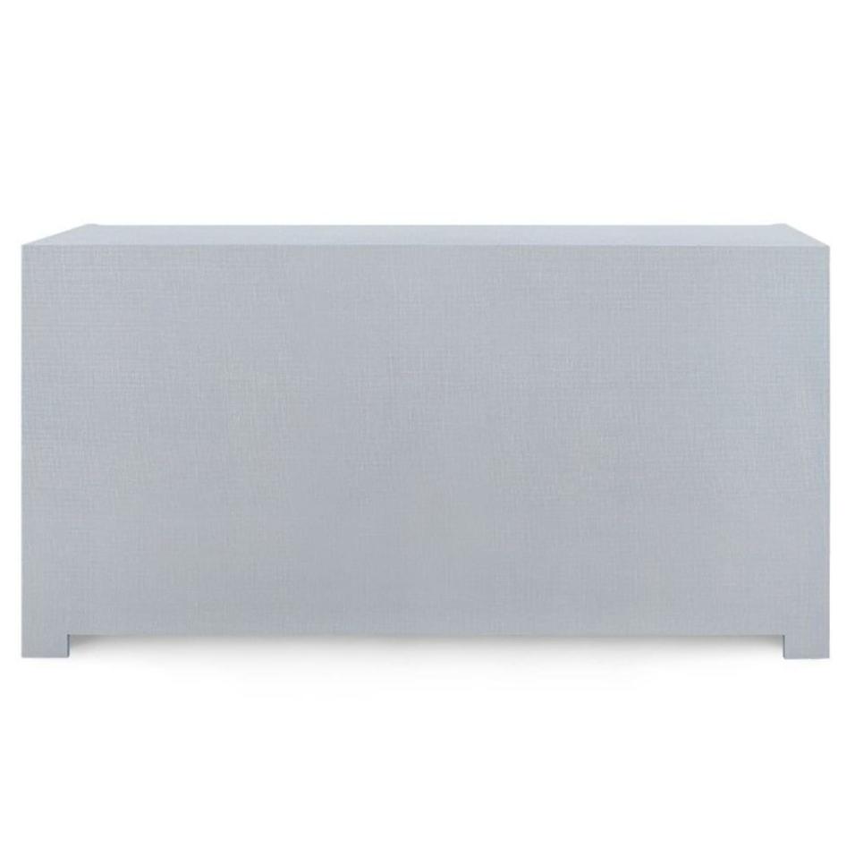 Villa & House Audrey Extra Large 6-Drawer Dresser - Gray Furniture