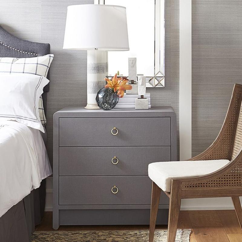 Villa & House Bryant 3-Drawer Side Table Furniture