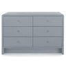Villa & House Bryant Linen Extra Large 6-Drawer Dresser - Navy Furniture villa-house-BRY-250-5196-PULL-HAS-88