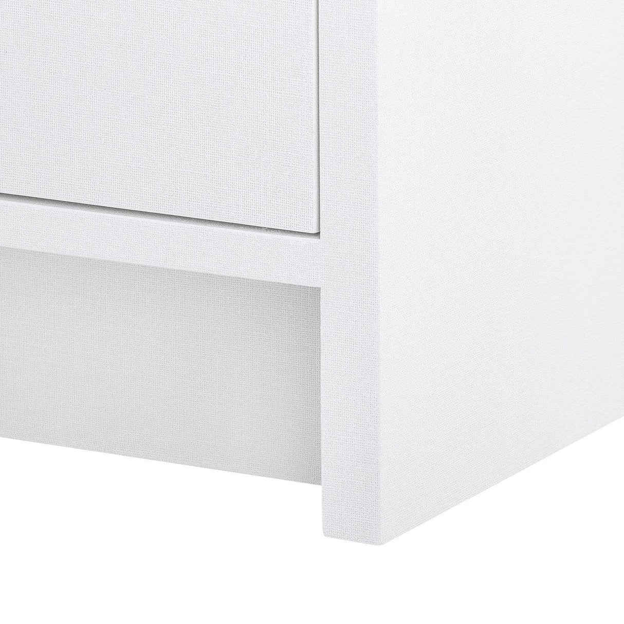 Villa & House Bryant Linen Extra Large 6-Drawer Dresser - White Furniture