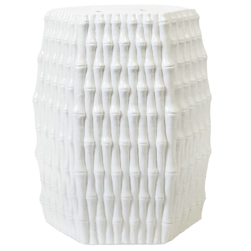 Villa & House Burma Stool - White Furniture villa-house-BUR-500-109