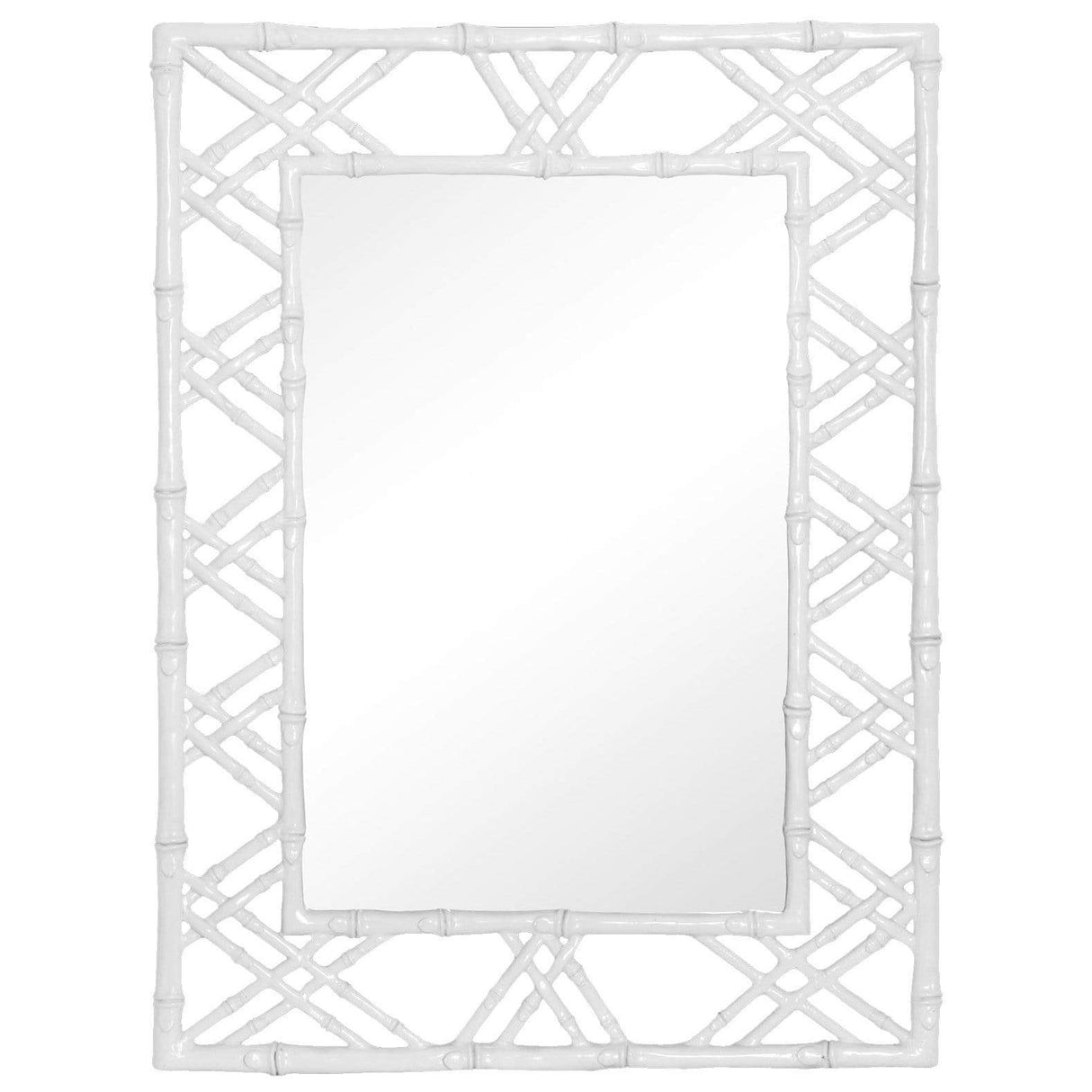 Villa & House Claire Wall Mirror in White Wall villa-house-CLA-670-WH