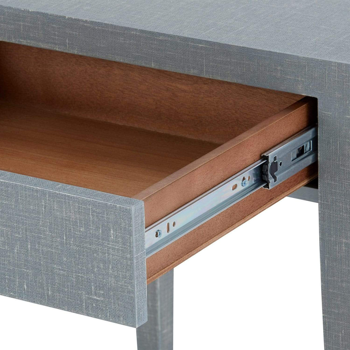 Villa & House Claudette 1-Drawer Side Table - Grey Furniture villa-house-CLU-110-5126