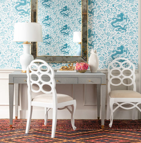 Villa & House Claudette Desk - Grey Furniture