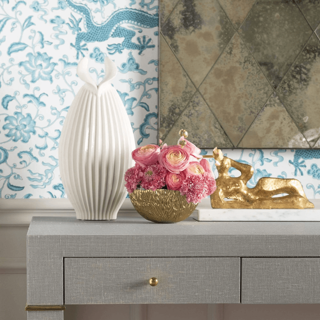 Villa & House Coral Bowl Pillow & Decor