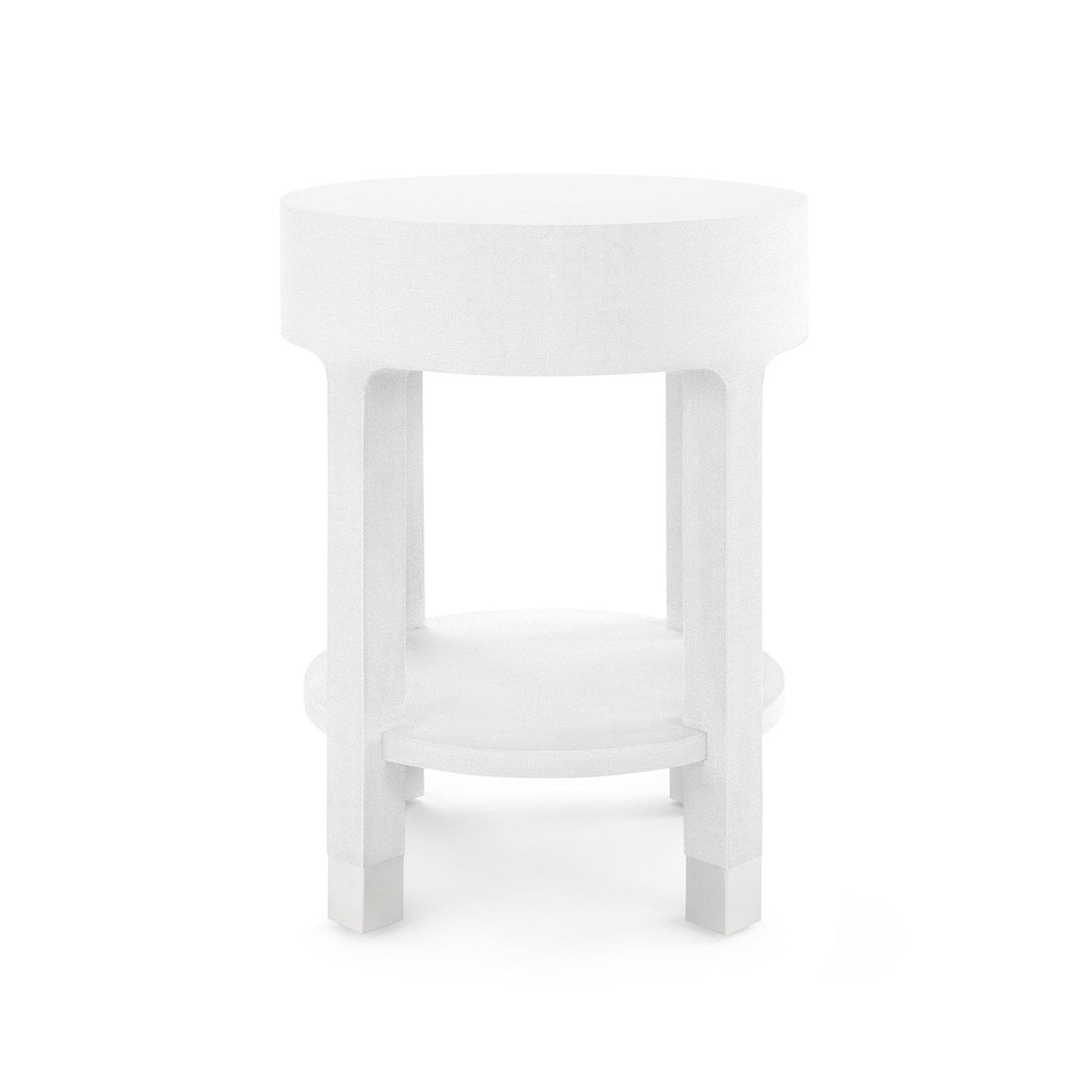 Villa & House Dakota 1-Drawer Round Side Table Furniture