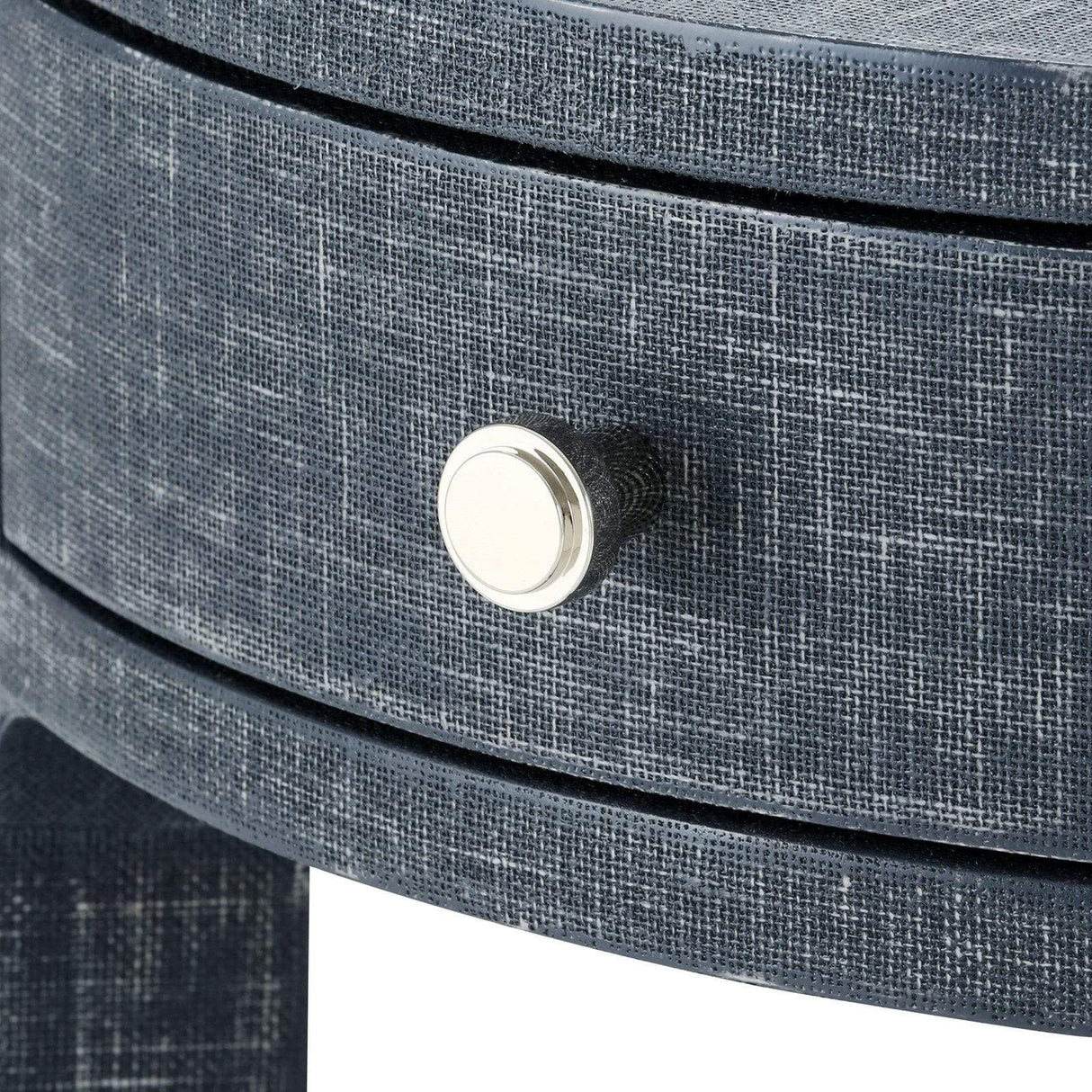 Villa & House Dakota 1-Drawer Round Side Table Furniture