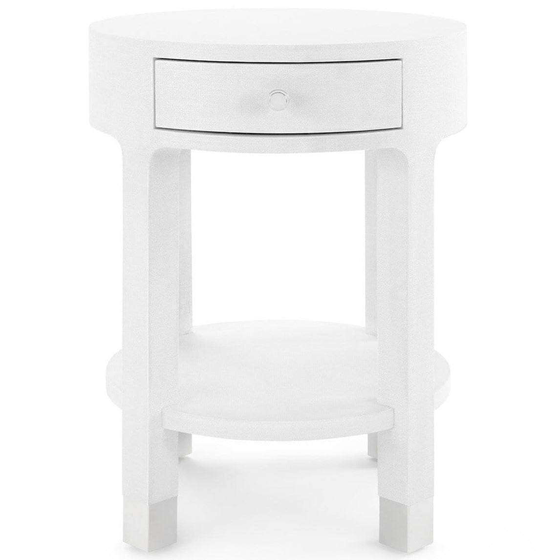 Villa & House Dakota 1-Drawer Round Side Table Furniture villa-house-DAK-115-5129