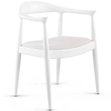 Villa & House Danish Armchair - White Furniture villa-house-DAN-555-09