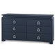 Villa & House Elina Extra Large 6-Drawer Dresser Furniture villa-house-ELI-250-538-PULL-KLY-77