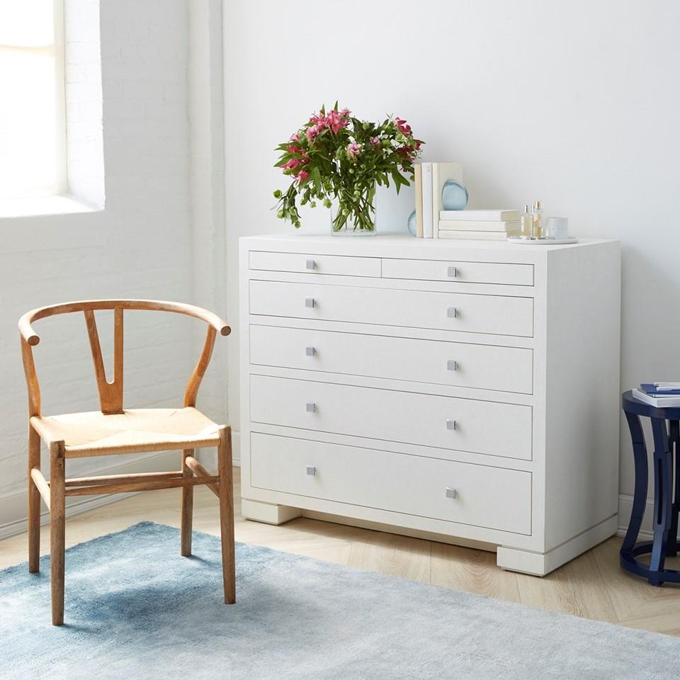 Villa & House Frances 6 Drawer Dresser - Navy Furniture