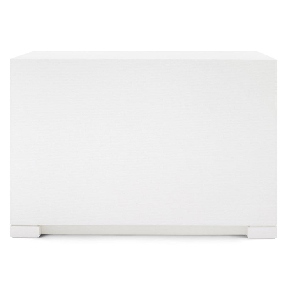 Villa & House Frances Large 6-Drawer Dresser - White Furniture villa-house-FRA-250-59-Silver