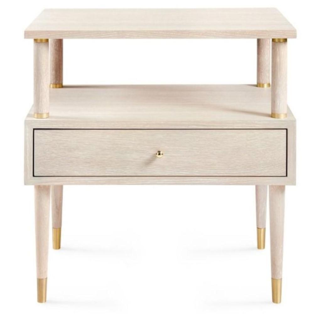 Villa & House Gabriel 1-Drawer Side Table - Espresso Furniture