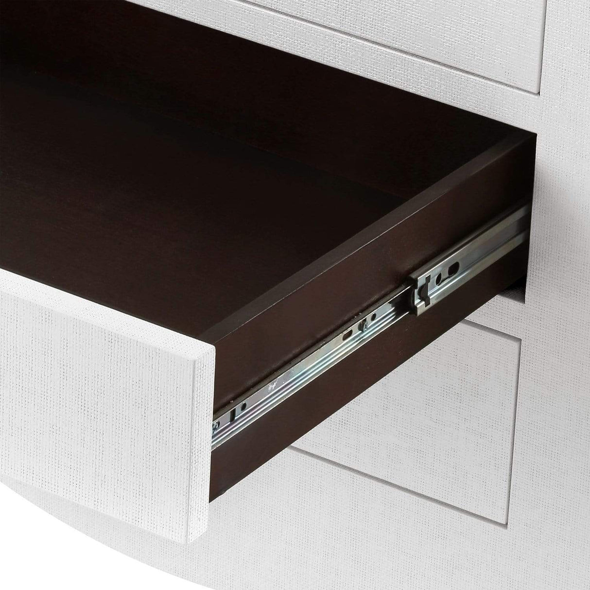 Villa & House Jacqui 3 Drawer Side Table - White Furniture