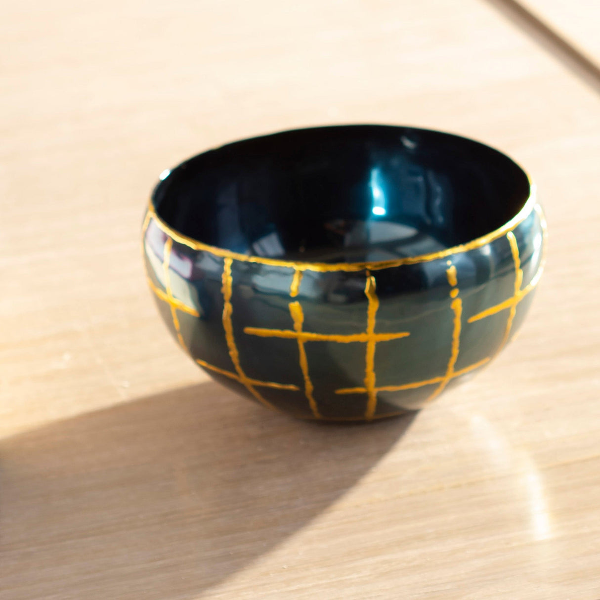 Villa & House Loom Bowl - Black Decor